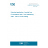 UNE EN 15254-6:2015 Extended application of results from fire resistance tests - Non-loadbearing walls - Part 6: Curtain walling