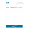 UNE EN ISO 17672:2024 Brazing - Filler metals (ISO 17672:2024)