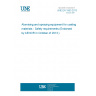 UNE EN 1953:2013 Atomising and spraying equipment for coating materials - Safety requirements (Endorsed by AENOR in October of 2013.)