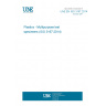 UNE EN ISO 3167:2014 Plastics - Multipurpose test specimens (ISO 3167:2014)