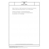 DIN EN 1034-8 Safety of machinery - Safety requirements for the design and construction of paper making and finishing machines - Part 8: Refining plants