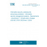 UNE EN ISO/IEC 27001:2023/A1:2024 Information security, cybersecurity and privacy protection - Information security management systems - Requirements - Amendment 1: Climate action changes (ISO/IEC 27001:2022/Amd 1:2024)