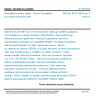 ČSN EN IEC 61439-5 ed. 3 - Rozváděče nízkého napětí - Část 5: Rozváděče pro veřejné distribuční sítě