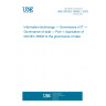 UNE ISO/IEC 38505-1:2023 Information technology — Governance of IT — Governance of data — Part 1: Application of ISO/IEC 38500 to the governance of data