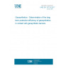 UNE EN 13719:2017 Geosynthetics - Determination of the long term protection efficiency of geosynthetics in contact with geosynthetic barriers