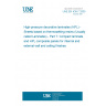 UNE EN 438-7:2005 High-pressure decorative laminates (HPL) - Sheets based on thermosetting resins (Usually called Laminates) - Part 7: Compact laminate and HPL composite panels for internal and external wall and ceiling finishes