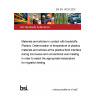 BS EN 14233:2002 Materials and articles in contact with foodstuffs. Plastics. Determination of temperature of plastics materials and articles at the plastics/food interface during microwave and conventional oven heating in order to select the appropriate temperature for migration testing