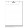 DIN EN 14762 Wood flooring - Sampling procedures for evaluation of conformity