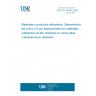 UNE EN 14945:2006 Refractory products and materials - Spectrometric determination of chromium (VI) in chrome bearing refractories, before and after use