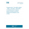 UNE EN 4426:2020 Aerospace series - Non-metallic materials - Textiles - Test method - Determination of conductivity and pH of aqueous extracts (Endorsed by Asociación Española de Normalización in April of 2020.)