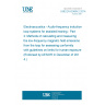 UNE EN 62489-2:2014 Electroacoustics - Audio-frequency induction loop systems for assisted hearing - Part 2: Methods of calculating and measuring the low-frequency magnetic field emissions from the loop for assessing conformity with guidelines on limits for human exposure (Endorsed by AENOR in December of 2014.)