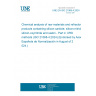 UNE EN ISO 21068-4:2024 Chemical analysis of raw materials and refractory products containing silicon-carbide, silicon-nitride, silicon-oxynitride and sialon - Part 4: XRD methods (ISO 21068-4:2024) (Endorsed by Asociación Española de Normalización in August of 2024.)