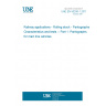 UNE EN 50206-1:2011 Railway applications - Rolling stock - Pantographs: Characteristics and tests -- Part 1: Pantographs for main line vehicles