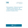 UNE EN 61881-3:2012 Railway applications - Rolling stock equipment - Capacitors for power electronics - Part 3: Electric double-layer capacitors (Endorsed by AENOR in November of 2012.)