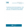 UNE EN 60335-2-40:2005/A13:2012/AC:2013 Household and similar electrical appliances - Safety - Part 2-40: Particular requirements for electrical heat pumps, air-conditioners and dehumidifiers