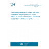 UNE EN ISO 15874-5:2013/A1:2018 Plastics piping systems for hot and cold water installations - Polypropylene (PP) - Part 5: Fitness for purpose of the system - Amendment 1 (ISO 15874-5:2013/Amd 1:2018)