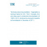 UNE EN ISO 13567-2:2017 Technical product documentation - Organization and naming of layers for CAD - Part 2: Concepts, format and codes used in construction documentation (ISO 13567-2:2017) (Endorsed by Asociación Española de Normalización in December of 2017.)