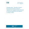 UNE EN 4908:2024 Aerospace series - Hexavalent chromium free chemical conversion process of magnesium and magnesium alloys (Endorsed by Asociación Española de Normalización in January of 2025.)