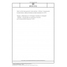 DIN EN 14743 Water conditioning equipment inside buildings - Softeners - Requirements for performance, safety and testing (includes Amendment A1:2007)