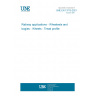 UNE EN 13715:2021 Railway applications - Wheelsets and bogies - Wheels - Tread profile