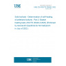 UNE CEN ISO/TS 20049-2:2022 Solid biofuels - Determination of self-heating of pelletized biofuels - Part 2: Basket heating tests (ISO/TS 20049-2:2020) (Endorsed by Asociación Española de Normalización in July of 2022.)