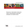 BS EN ISO 9556:2001 Steel and iron. Determination of total carbon content. Infrared absorption method after combustion in an induction furnace