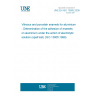 UNE EN ISO 13805:2009 Vitreous and porcelain enamels for aluminium - Determination of the adhesion of enamels on aluminium under the action of electrolytic solution (spall test) (ISO 13805:1999)