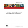 PD ISO IWA 48:2024 Framework for implementing environmental, social and governance (ESG) principles