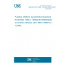 UNE EN ISO 3382-2:2008 ERRATUM:2009 V2 Acoustics - Measurement of room acoustic parameters - Part 2: Reverberation time in ordinary rooms (ISO 3382-2:2008/Cor 1:2009)