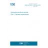 UNE EN 60730-1:2019/A2:2022 Automatic electrical controls - Part 1: General requirements