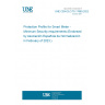 UNE CEN/CLC/TS 17880:2022 Protection Profile for Smart Meter - Minimum Security requirements (Endorsed by Asociación Española de Normalización in February of 2023.)