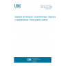 UNE 58134:1988 LIFTING APPLIANCES. CONTROLS. LAYOUT AND CHARACTERISTICS. OVERHEAD TRAVELLING CRANES AND PORTAL BRIDGE CRANES