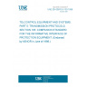 UNE EN 60870-5-103:1998 TELCONTROL EQUIPMENT AND SYSTEMS. PART 5: TRANSMISSION PROTOCOLS. SECTION 103: COMPANION STANDARD FOR THE INFORMATIVE INTERFACE OF PROTECTION EQUIPMENT. (Endorsed by AENOR in June of 1998.)