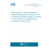 UNE EN ISO 5395-2:2014/A1:2017 Garden equipment - Safety requirements for combustion-engine-powered lawnmowers - Part 2: Pedestrian-controlled lawnmowers - Amendment 1: OPC, cutting means, pressurized hoses (ISO 5395-2:2013/Amd 1:2016)