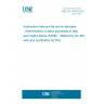 UNE EN 16934:2018 Automotive fuels and fat and oil derivates - Determination of steryl glycosides in fatty acid methyl esters (FAME) - Method by GC-MS with prior purification by SPE