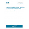 UNE EN 12938:1999 Methods for the analysis of pewter - Determination of alloying and impurity element contents by atomic spectrometry