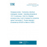 UNE EN 4165-014:2005 Aerospace series - Connectors, electrical, rectangular, modular - Operating temperature 175 °C continuous - Part 014: Shielded accessory body, 2 and 4 modules for connectors, series 2 and series 3 - Product standard (Endorsed by AENOR in March of 2006.)