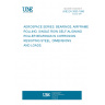 UNE EN 3055:1996 AEROSPACE SERIES. BEARINGS, AIRFRAME ROLLING. SINGLE ROW SELF-ALIGNING ROLLER BEARINGS IN CORROSION RESISTING STEEL. DIMENSIONS AND LOADS.