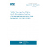 UNE EN ISO 13937-3:2001 Textiles. Tear properties of fabrics. Part 3: Determination of tear force of wing-shaped test specimens (Single tear method). (ISO 13937-3:2000)