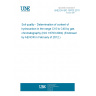 UNE EN ISO 16703:2011 Soil quality - Determination of content of hydrocarbon in the range C10 to C40 by gas chromatography (ISO 16703:2004) (Endorsed by AENOR in February of 2012.)