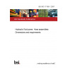 BS ISO 17165-1:2007 Hydraulic fluid power. Hose assemblies Dimensions and requirements