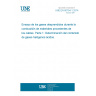 UNE EN 60754-1:2014 Test on gases evolved during combustion of materials from cables - Part 1: Determination of the halogen acid gas content