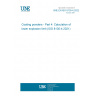 UNE EN ISO 8130-4:2022 Coating powders - Part 4: Calculation of lower explosion limit (ISO 8130-4:2021)