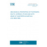 UNE EN 28839:1992 MECHANICAL PROPERTIES OF FASTENERS. BOLTS, SCREWS, STUDS AND NUTS MADE OF NONFERROUS METALS. (ISO 8839:1986)