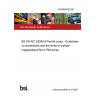 24/30485429 DC BS EN IEC 63093-4 Ferrite cores - Guidelines on dimensions and the limits of surface irregularities Part 4: RM-cores