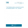 UNE EN 12259-1:2002/A2:2005 Fixed firefighting systems components for sprinkler and waterspray systems - Part 1: Sprinklers