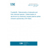 UNE EN 17265:2020 Foodstuffs - Determination of elements and their chemical species - Determination of aluminium by inductively coupled plasma optical emission spectometry (ICP-OES)