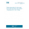 UNE EN 12201-3:2024/AC:2025 Plastics piping systems for water supply, and for drains and sewers under pressure - Polyethylene (PE) - Part 3: Fittings