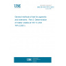 UNE EN ISO 787-2:2022 General methods of test for pigments and extenders - Part 2: Determination of matter volatile at 105 °C (ISO 787-2:2021)