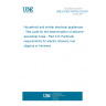 UNE EN IEC 60704-2-8:2021 Household and similar electrical appliances - Test code for the determination of airborne acoustical noise - Part 2-8: Particular requirements for electric shavers, hair clippers or trimmers